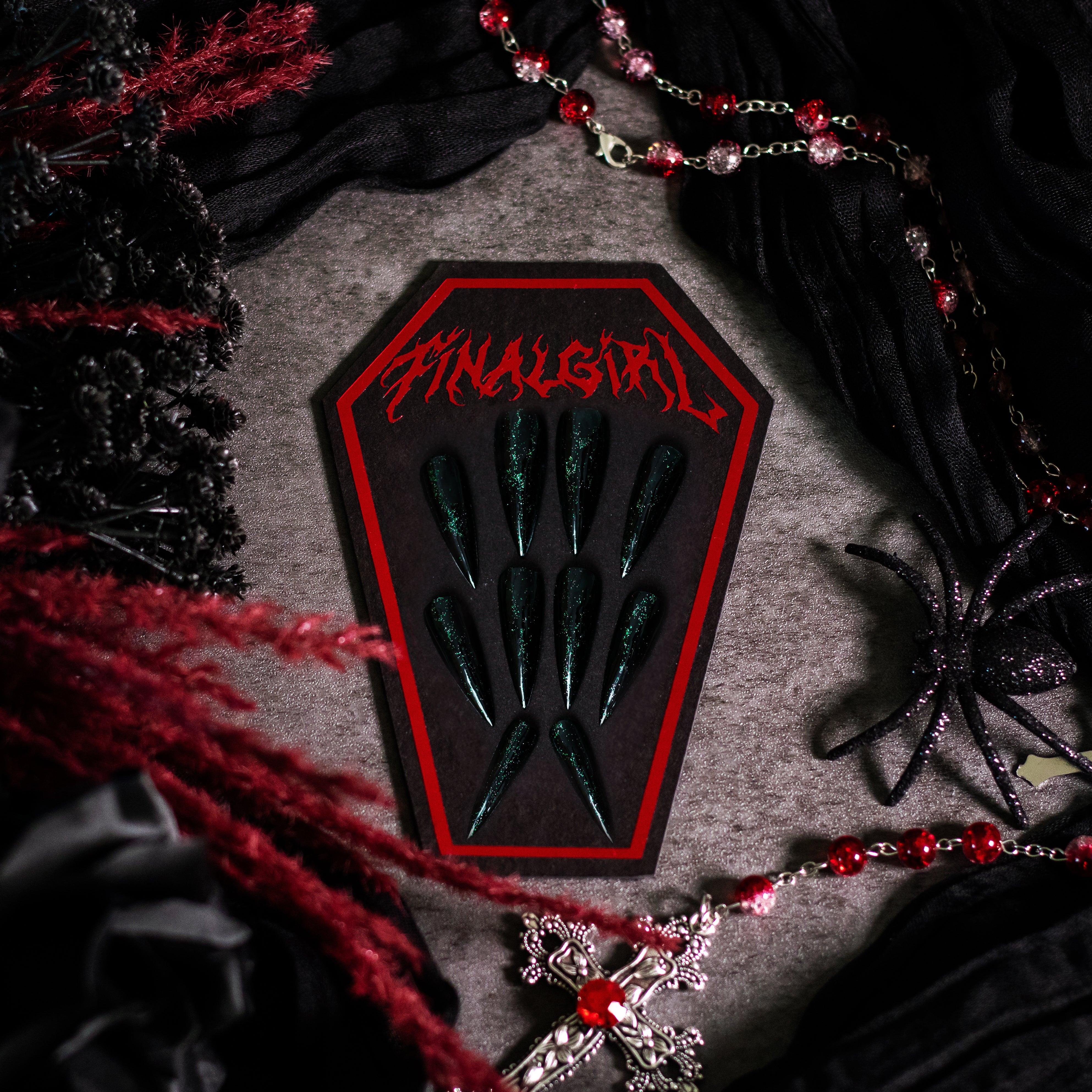 VIVIANITE - NAIL SET